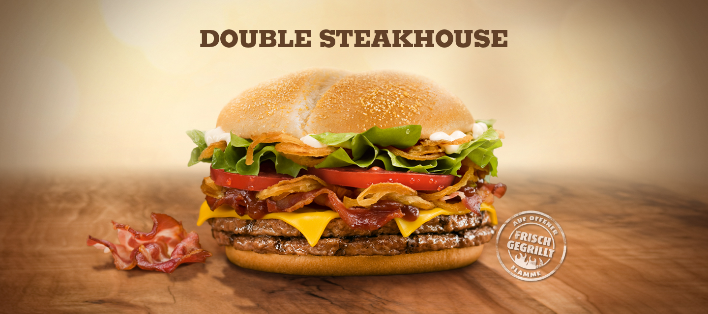Double Steak House Burger King