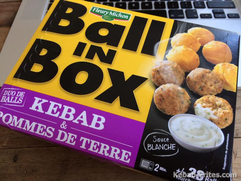 Ball in box kebab Fleury Michon