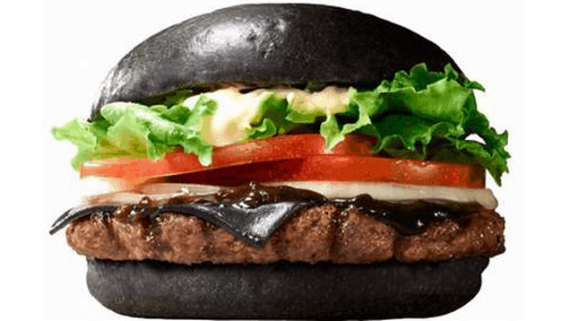 Burger noir Burger King Japon